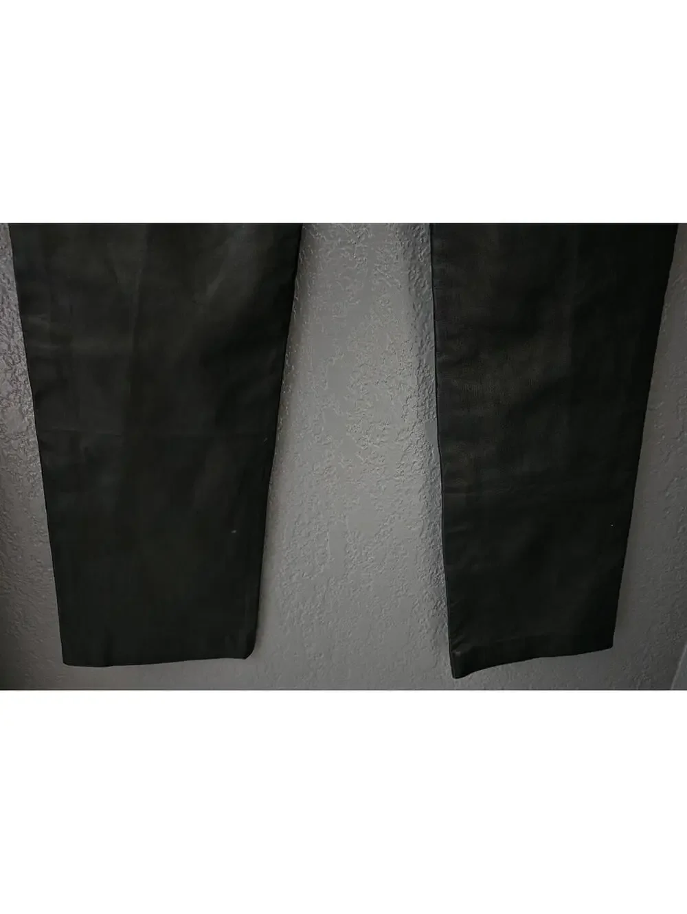 Vintage Women's Excelled Leather Pants Straight Leg Black Size 4 REG Zip Fly - Picture 15 of 16